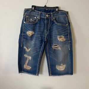 True Religion Jean Shorts